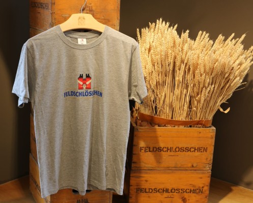 Feldschlösschen T-Shirt Logo gris